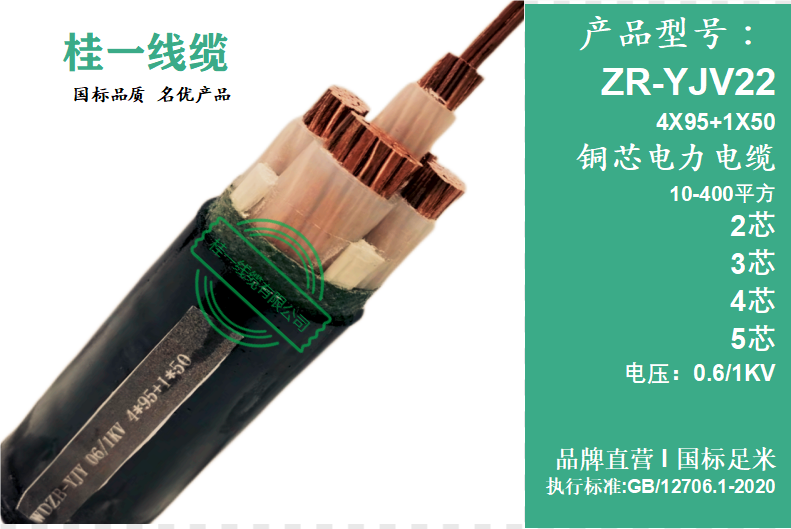 柳州低压铜芯电力电缆