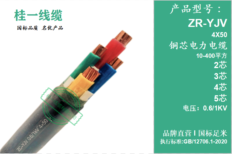 桂林低压铜芯电力电缆