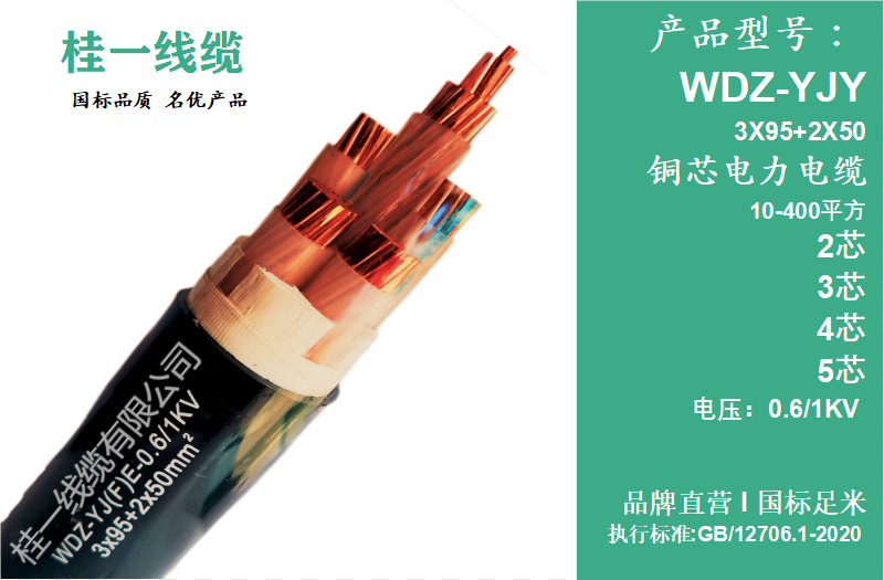广西低压铜芯电力电缆