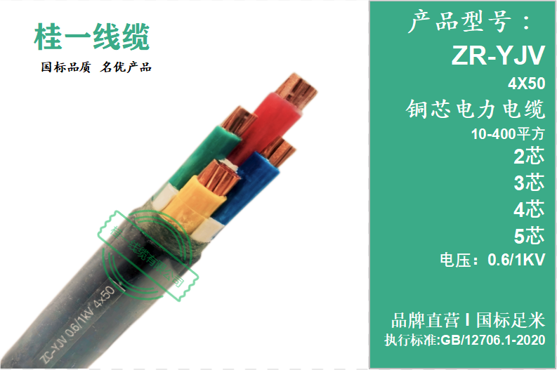 低压铜芯电力电缆